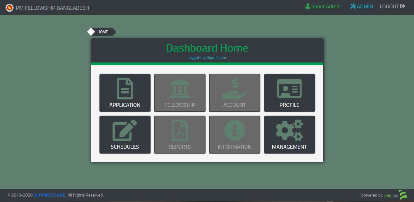 PM Fellowship Government Portal